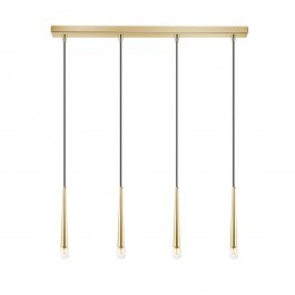 Φωτιστικό Οροφής - Ράγα 01487 4xG9 85cm Gold Luma GOLD