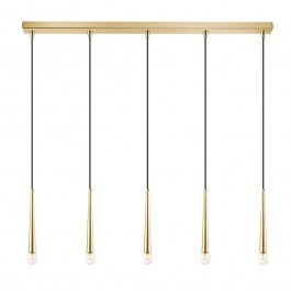 Φωτιστικό Οροφής - Ράγα 01487 5xG9 100cm Gold Luma GOLD