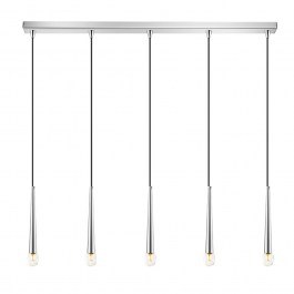 Φωτιστικό Οροφής - Ράγα 01487 5xG9 100cm Silver Luma SILVER