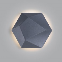 Φωτιστικό Τοίχου 01460 12W LED 3000K 960Lm D25cm Sand Grey Luma GREY