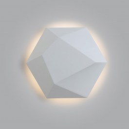 Φωτιστικό Τοίχου 01460 12W LED 3000K 960Lm D25cm Sand White Luma WHITE