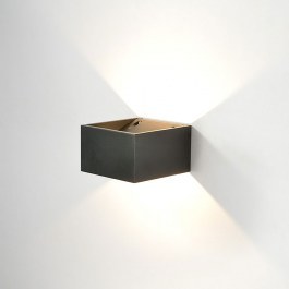 Wall Lamp 01454 9W LED 3000K 810Lm 13x8cm Sand Black Luma BLACK