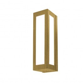 Φωτιστικό Τοίχου 01394-17 10x36cm E27 Oxidized Gold Luma OXIDE