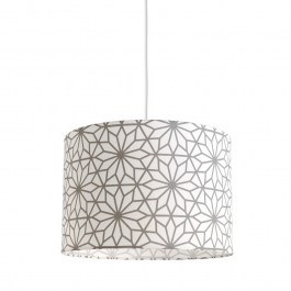 Παιδικό Φωτιστικό Κρεμαστό Hesperis Geometric Floral 35x24cm Ε27 Dark Grey Veis DARK GREY