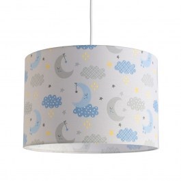 Kid Pentant Light Sleepy Moon 35x24cm Ε27 Grey Veis GREY