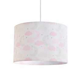 Kid Pentant Light Sleepy Moon 35x24cm Ε27 Pink Veis PINK