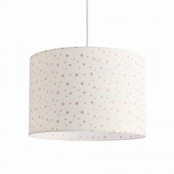 Παιδικό Φωτιστικό Κρεμαστό Glitter Stars 35x24cm Ε27 Pink Veis