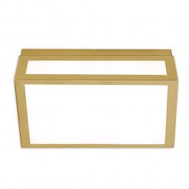 Φωτιστικό Οροφής - Πλαφονιέρα 01376-20 8W LED 3000K 650Lm 30x30cm Gold Luma GOLD