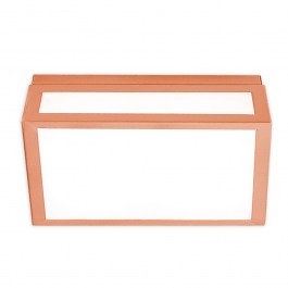 Φωτιστικό Οροφής - Πλαφονιέρα 01376-20 8W LED 3000K 650Lm 30x30cm Copper Luma COPPER