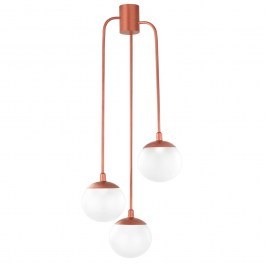 Φωτιστικό Οροφής Κρεμαστό 01104-07 3xE14 40x110cm Copper Luma COPPER