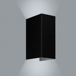 Φωτιστικό Τοίχου 01235-17 GU10 10x15cm Black Luma BLACK