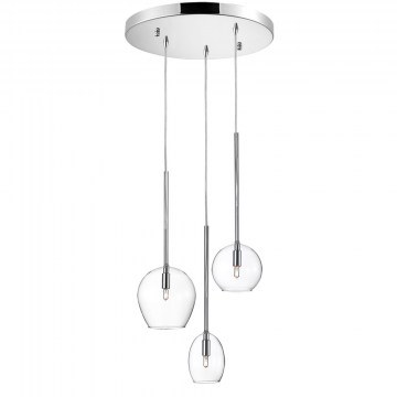 Pentant Lamp 01156-07 G9 D30cm Transparent Luma