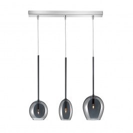 Φωτιστικό Οροφής - Ράγα 01156-07 G9 D30cm Smoke Luma SMOKE