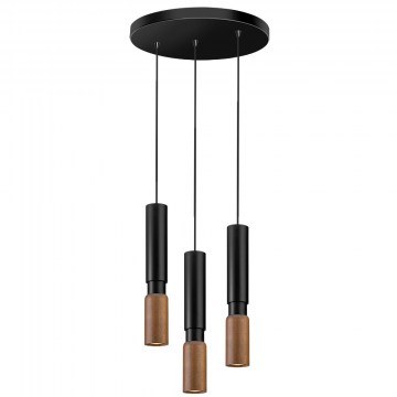 Pendant Light 01300-07 GU10 D30cm Black Luma