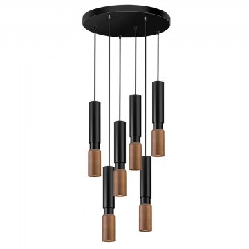 Pendant Light 01300-13 GU10 D40cm Black Luma