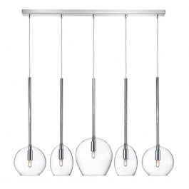 Φωτιστικό Οροφής - Ράγα 01156-12BR G9 LED 100cm Transparent Luma CLEAR