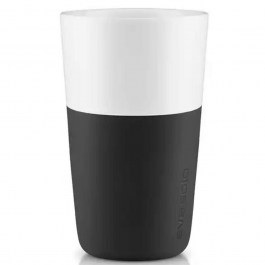 Φλυτζάνια Latte Πορσελάνινα (Σετ 2Τμχ) 501003 360ml Black Eva Solo BLACK