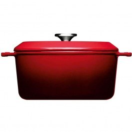 Enameled Cast Iron Casserole Iron 124CI-010 24cm 4,2lt Red Woll RED