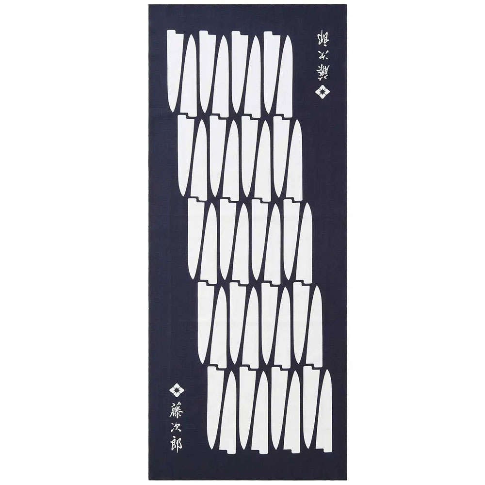 Πετσέτα Κουζίνας Tenugui F-376 Blue-White Tojiro