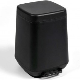 Κάδος Απορριμμάτων Tafline Soft Close 40-8901 24x31,2cm 7lt Black Viopsyctr BLACK