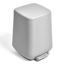 Κάδος Απορριμμάτων Tafline Soft Close 40-8906 24x31,2cm 7lt Light Grey Viopsyctr LIGHT GREY