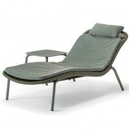 Ξαπλώστρα Leaf 172x76x75cm Green GREEN