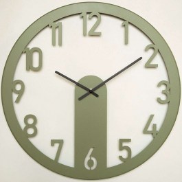Wall Clock Mood 507ATP1511 48x48cm Green Wallity GREEN