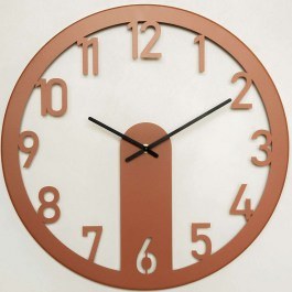 Wall Clock Mood 507ATP1510 48x48cm Red Wallity RED