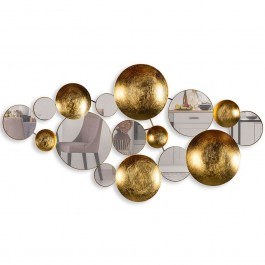 Wall Decorative Infinity 891TNL2385 116x60cm Gold Wallity GOLD