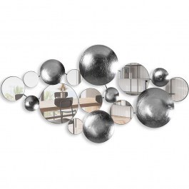 Wall Decorative Infinity 891TNL2387 116x60cm Nickel Wallity NICKEL