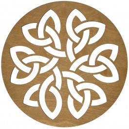 Σουπλά Lugh (Σετ 4Τμχ) 790PYN1117 36x36cm Honey Hermia HONEY