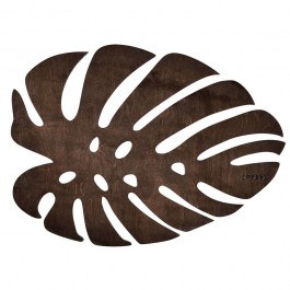 Σουπλά Monstera (Σετ 4Τμχ) 790PYN1123 33x45cm Wenge Hermia WENGE