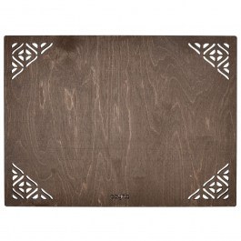 Σουπλά Corpat (Σετ 4Τμχ) 790PYN1108 33x45cm Wenge Hermia WENGE