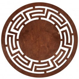 Σουπλά Labyrinth (Σετ 4Τμχ) 36x36cm Cherry Hermia CHERRY