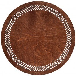 Σουπλά Seljuk (Σετ 4Τμχ) 790PYN1140 36x36cm Cherry Hermia CHERRY