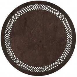 Σουπλά Seljuk (Σετ 4Τμχ) 790PYN1139 36x36cm Wenge Hermia WENGE