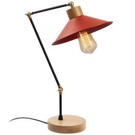 Table Lamp Manavgat 525NOR2126 D24x52cm E27 40W Multi-Red Opviq MULTI-RED