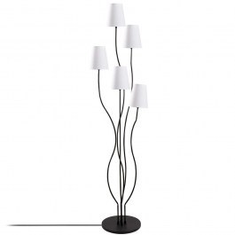 Φωτιστικό Δαπέδου Bonibon 942FLG1537 44x44x160cm 5xE14 40W Black-White Opviq BLACK-WHITE