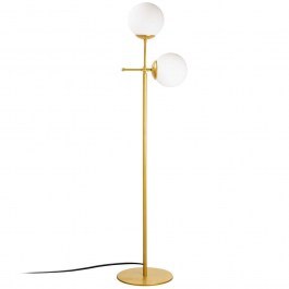 Φωτιστικό Δαπέδου Mudoni 892OPV1833 34x15x174cm 2xE27 40W Gold Opviq GOLD