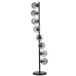 Φωτιστικό Δαπέδου Simay 941RTN1316 Φ30x155cm E27 40W Black Opviq BLACK