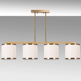 Φωτιστικό Οροφής - Ράγα Way 942FLG1369 107x20x68cm 4xE27 40W Gold Opviq GOLD