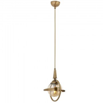 Pendant Lamp 301AUR1349 D25x100cm 1xE14 40W Gold Opviq