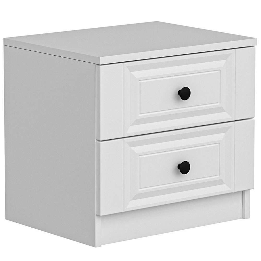 Κομοδίνο Kale 506MNR1508 54x47x40cm White