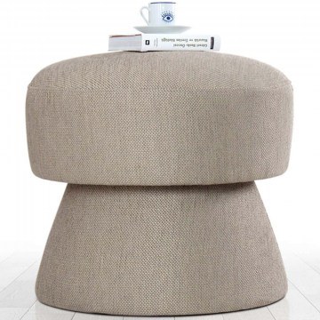 Stool Endor 209FLF1368 D48x45cm Brown