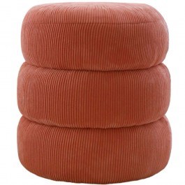 Σκαμπό Boum 383EVN1163 40x40x40cm Coral CORAL