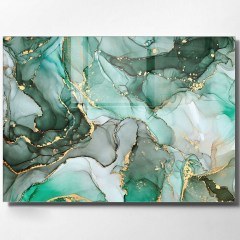 Tempered Glass Painting 698GLS1393 100x70cm Multi Wallity