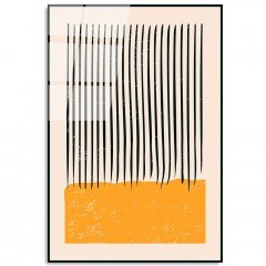 Πίνακας Γυάλινος 123BZM2374 45x65cm Multi Wallity