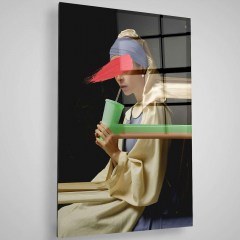 Πίνακας Γυάλινος 401MGN3472 70x100cm Multi Wallity