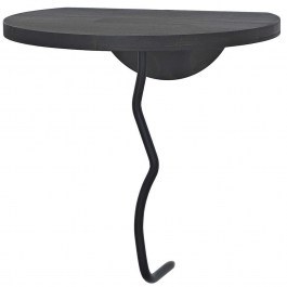 Ράφι Τοίχου Leo 552NOS2450 35x35cm Anthracite-Black ANTHRACITE-BLACK