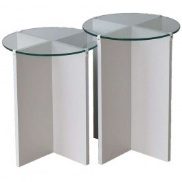 Ζιγκόν Lily (Σετ 2Τμχ) 552NOS2245 Φ40x45/40x50cm White WHITE